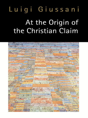 cover image of At the Origin of the Christian Claim